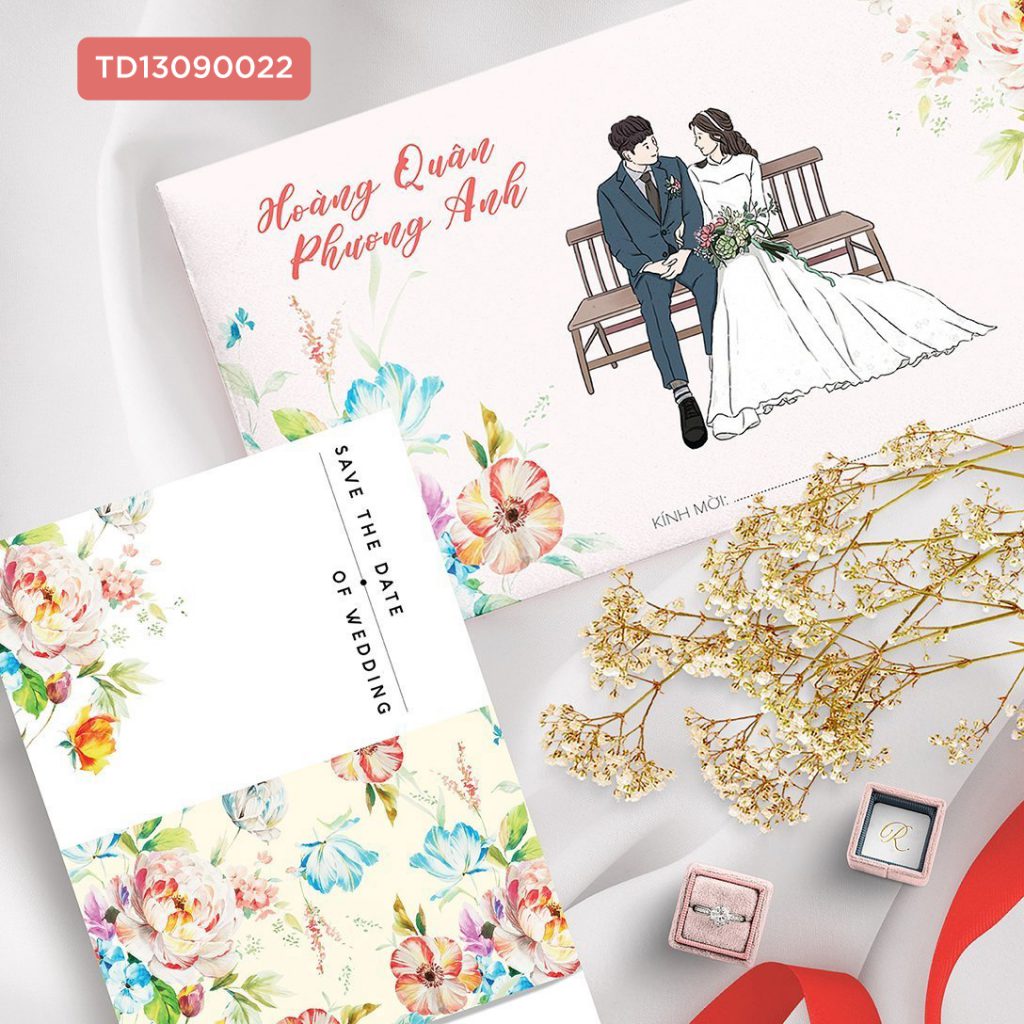 Thiệp cưới TD13090022