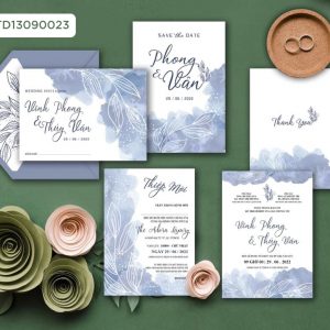 Thiệp cưới TD13090023