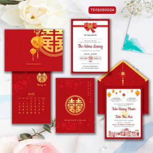 Thiệp cưới TD13090024