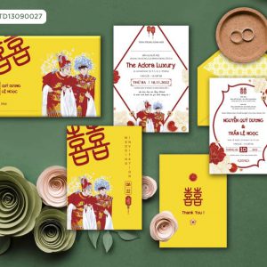 Thiệp cưới TD13090027
