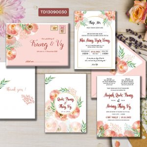 Thiệp cưới TD13090030